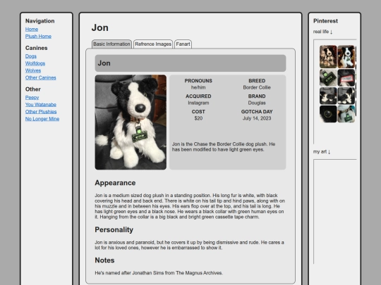 canines/dogs/jon screenshot
