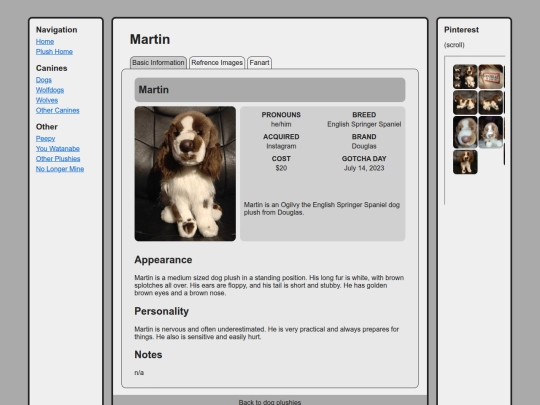 canines/dogs/martin screenshot