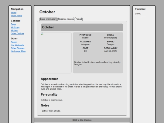 canines/dogs/october screenshot