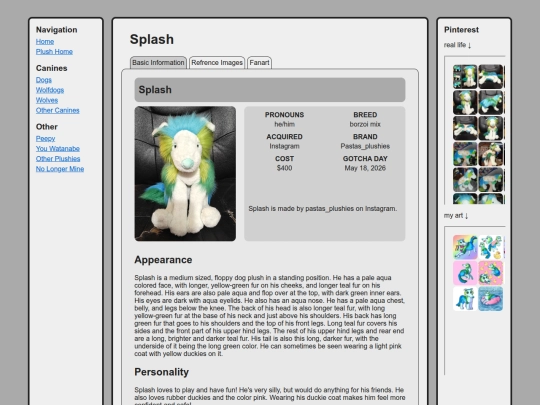 canines/dogs/splash screenshot
