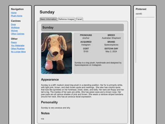 canines/dogs/sunday screenshot