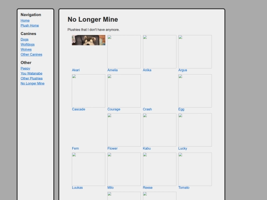 notmine/list screenshot