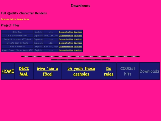 archive/downloads screenshot