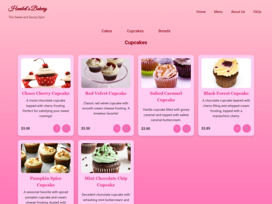 cupcakes screenshot