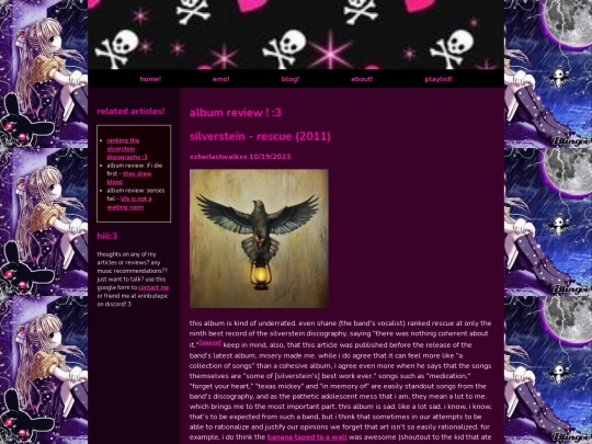emo/reviews/rescue screenshot