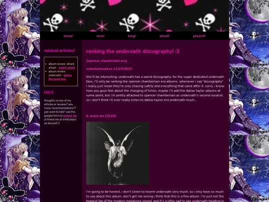 emo/reviews/underoath_discography screenshot