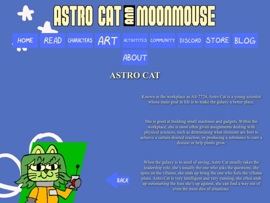 characters-astro-cat screenshot
