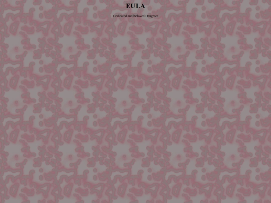 EULA screenshot
