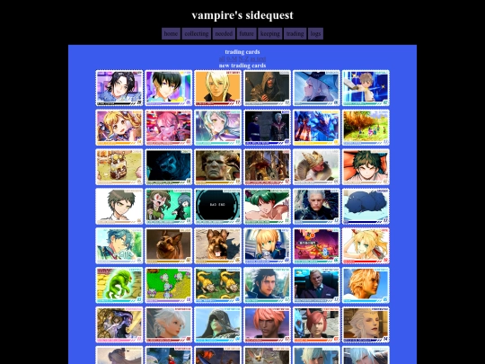 tradingcards screenshot