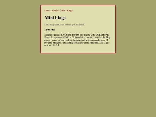Blogs/BlogDiario screenshot