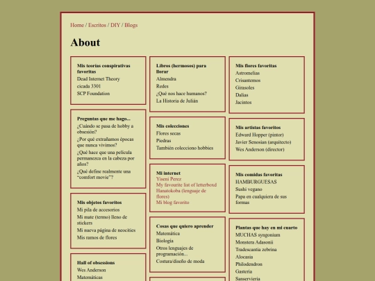 Blogs/about screenshot