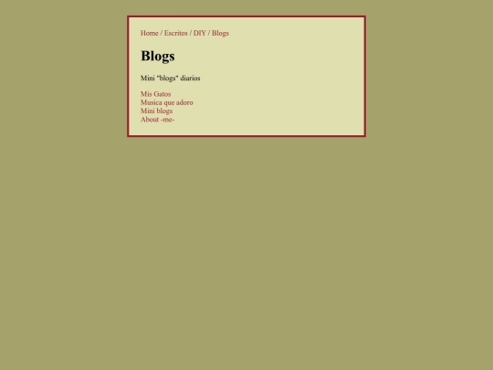 indice/Blogs screenshot