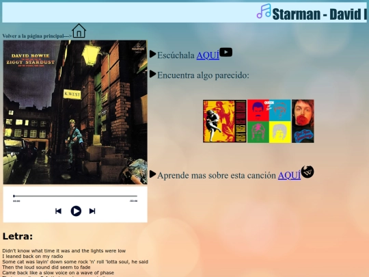 proyecto/Starman screenshot