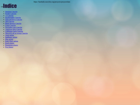 proyecto/proyectolara screenshot