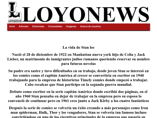 Articulo 2 screenshot
