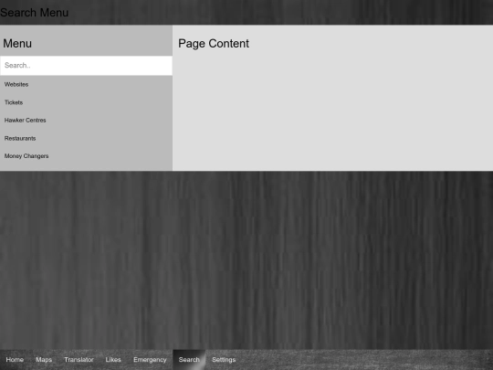 search screenshot