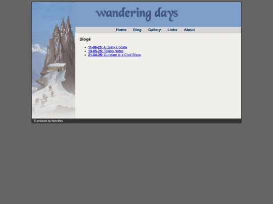 blog screenshot