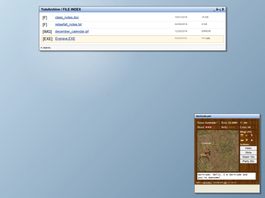 archive screenshot