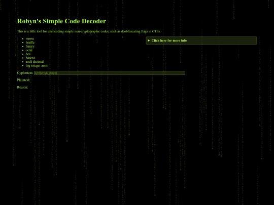 decoder screenshot