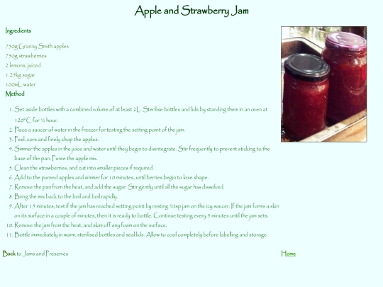 mum/recipes/strawberry_jam screenshot