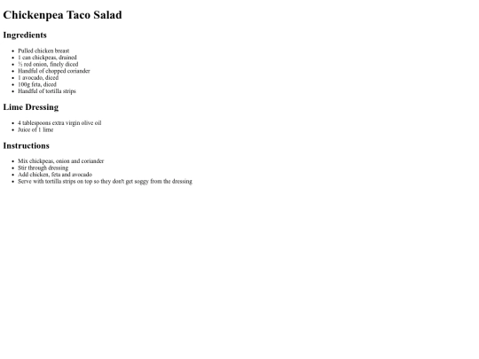 recipes/chickpea_salad screenshot