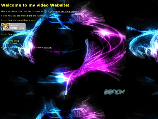 videos screenshot