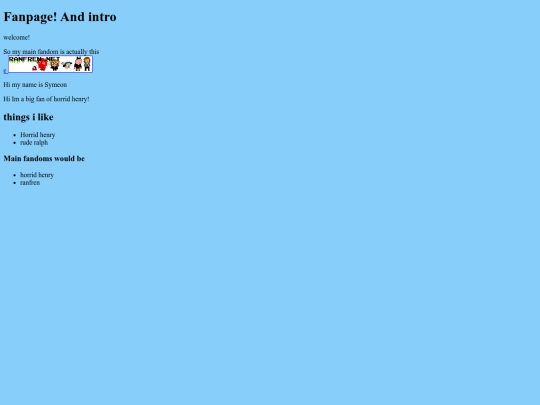 index screenshot