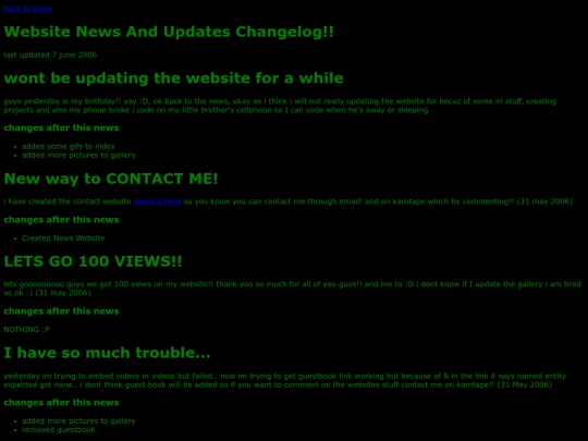 News screenshot