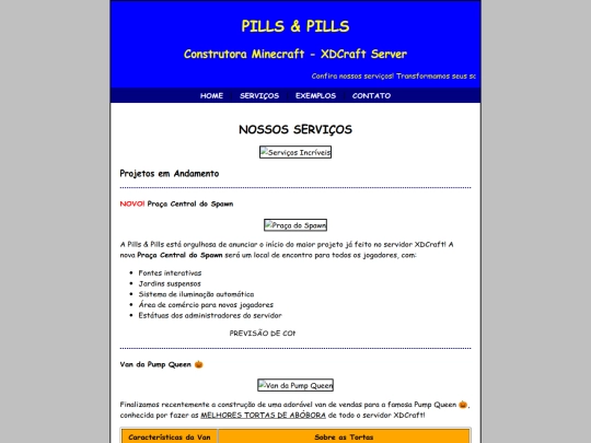 servicos screenshot