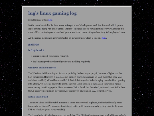 other/lug's-linux-gaming-log/lug's-linux-gaming-log screenshot