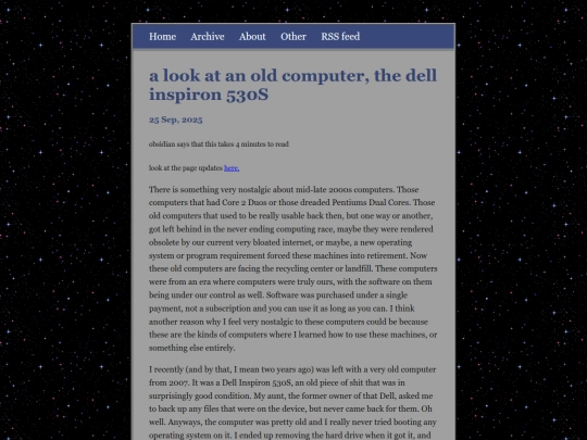 posts/2025-09-25-a-look-at-an-old-computer,-the-dell-inspiron-530S screenshot