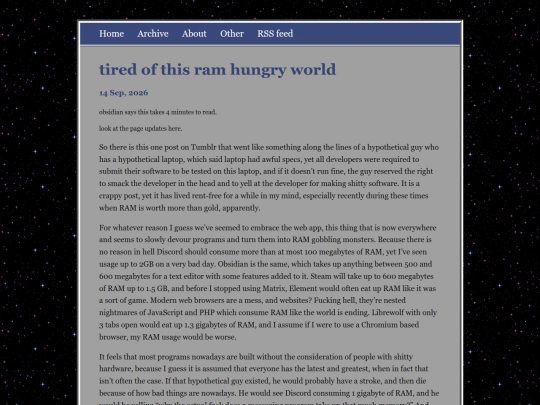 posts/2026-09-14-tired-of-this-ram-hungry-world screenshot