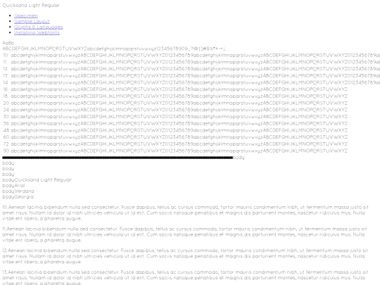 fonts/quicksand_light-demo screenshot