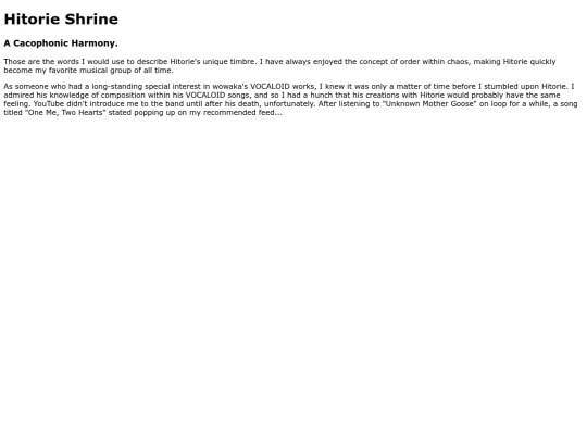 Pages/Collections/Special Interests/Hitorie Shrine/hitorieshrine screenshot