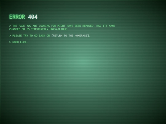 not_found screenshot
