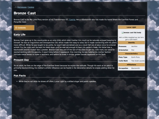 oc-catalog/bronzecast screenshot