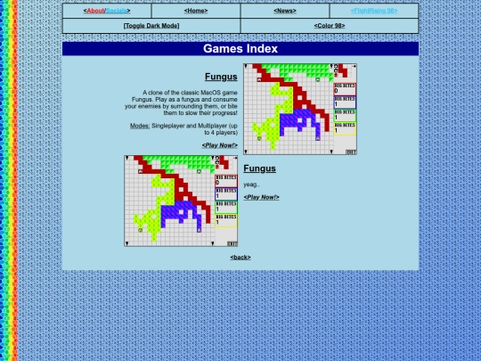 games screenshot