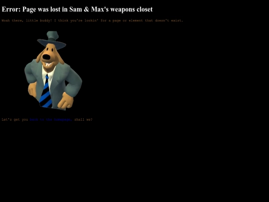 not_found screenshot