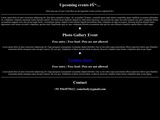 event/event screenshot