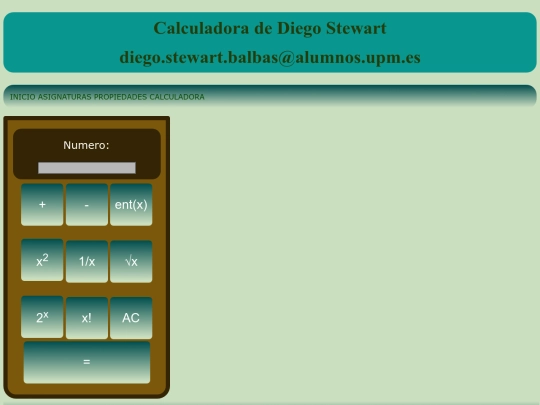 calculadora screenshot