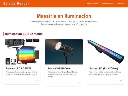 Cursada 2025/SALA DE RENDER - FINAL/iluminacion screenshot