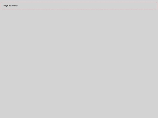 not_found screenshot