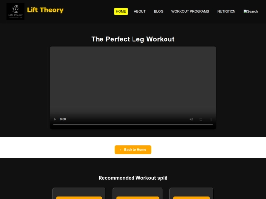 legs screenshot