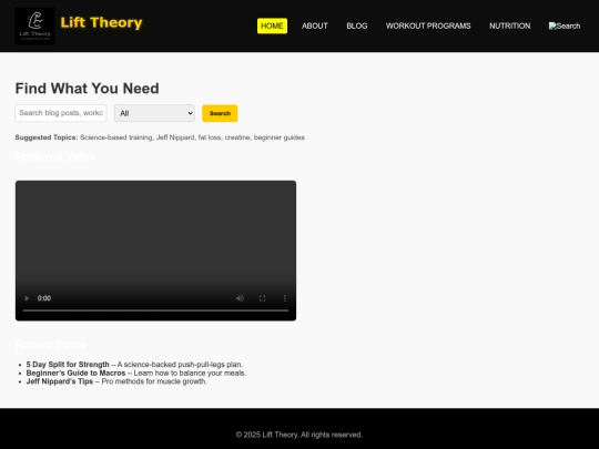 search,html screenshot