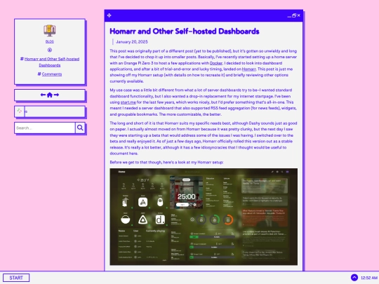 blog/post/homarr screenshot