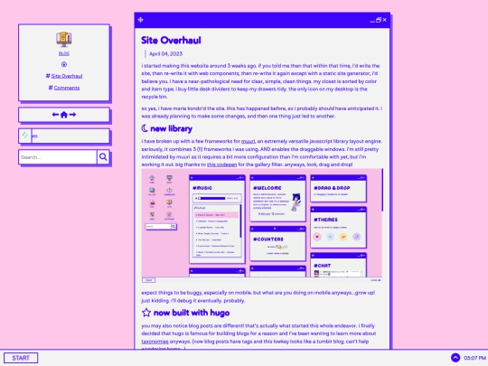 blog/post/site-overhaul screenshot