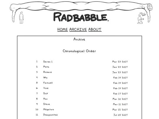 archive screenshot