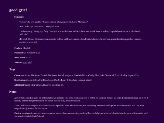 fic/blaseball/good_grief screenshot