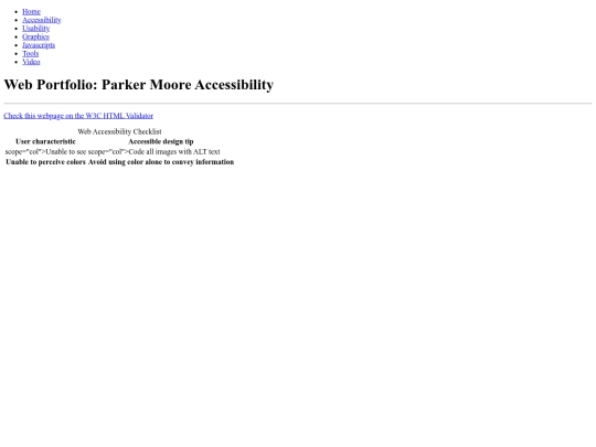 accessibility screenshot