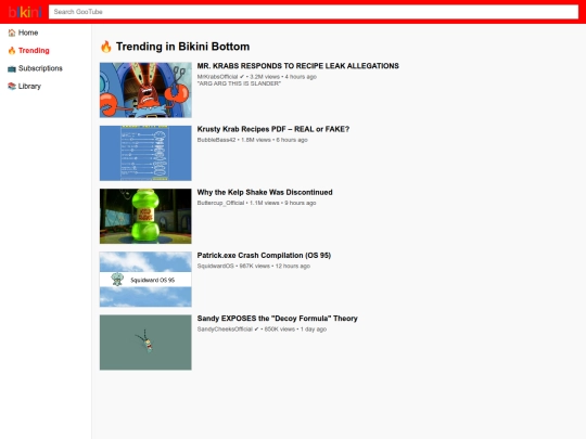 gootubetrending screenshot